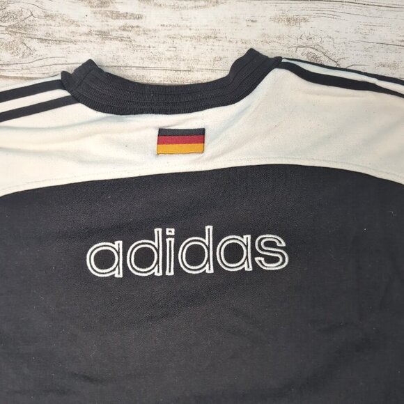 Vtg 1990's Adidas Germany National Soccer Team Training Sweatshirt Size Large - Picture 13 of 13